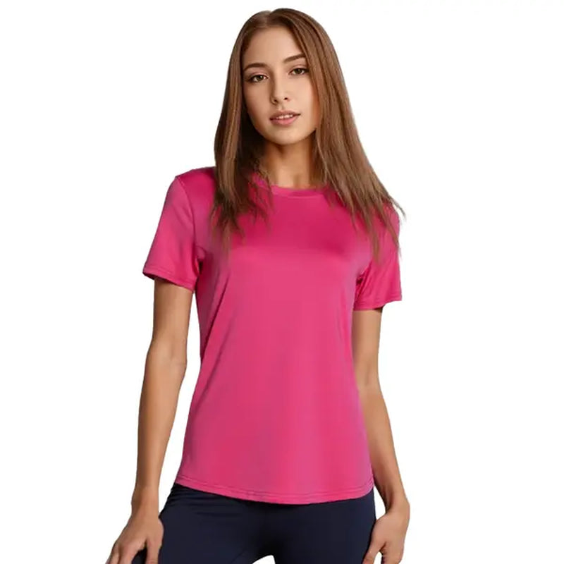 Transform Your Fitness Routine with the Timeoff 4-Piece Women's Sports Tee Set - Slim Fit Round Neck Gym Shirts Perfect for Yoga and Workouts