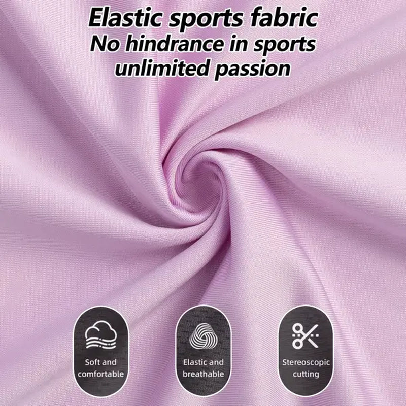 Transform Your Fitness Routine with the Timeoff 4-Piece Women's Sports Tee Set - Slim Fit Round Neck Gym Shirts Perfect for Yoga and Workouts