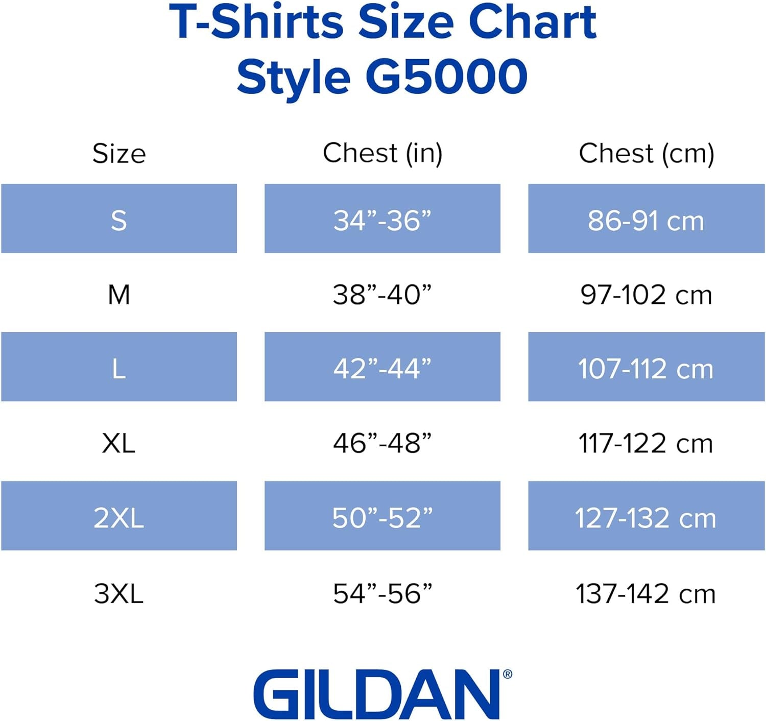Premium Heavy Cotton T-Shirt Multipack for Adults - Style G5000