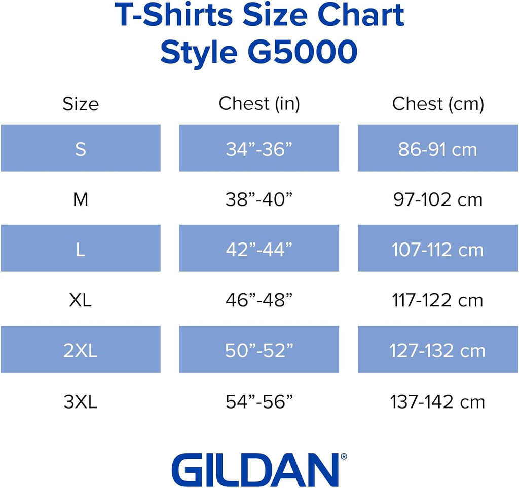 Premium Heavy Cotton Adult T-Shirt Multipack - Style G5000